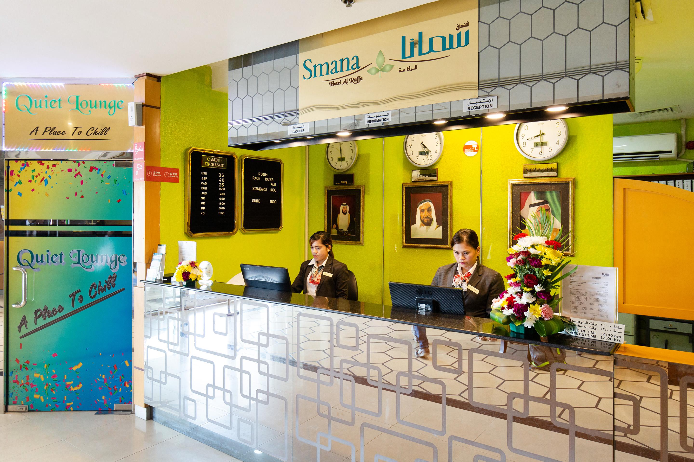 Smana Hotel Al Raffa Dubai Bagian luar foto